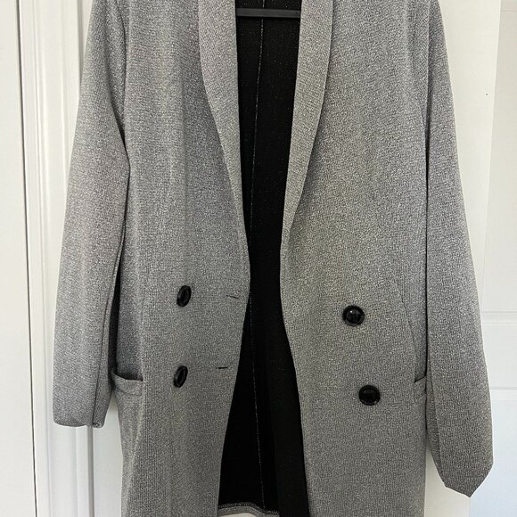 Size S Silver blazer - Picture 1 of 3